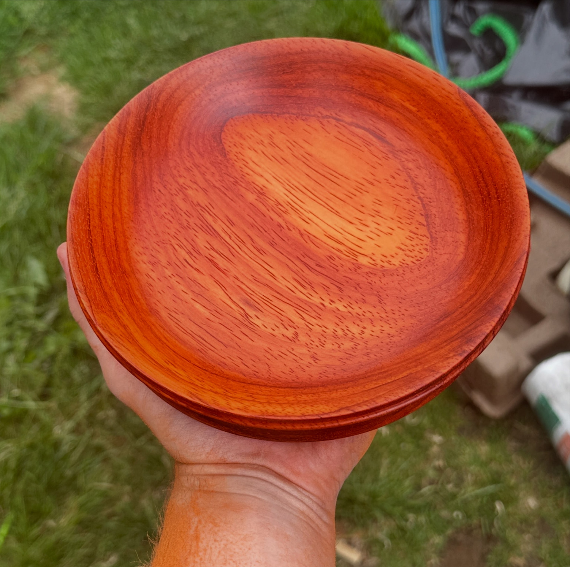 Padauk Bowl — African Padauk / Hand-turned